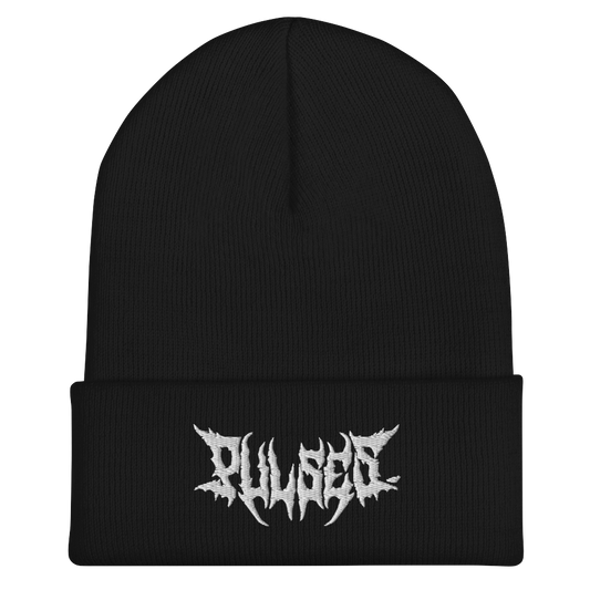 Death Metal Cuffed Beanie